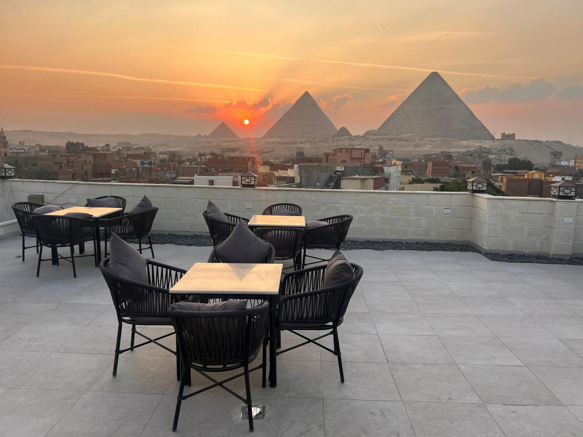 Maro Pyramids Hotel Kafrat al Jabal Exterior photo